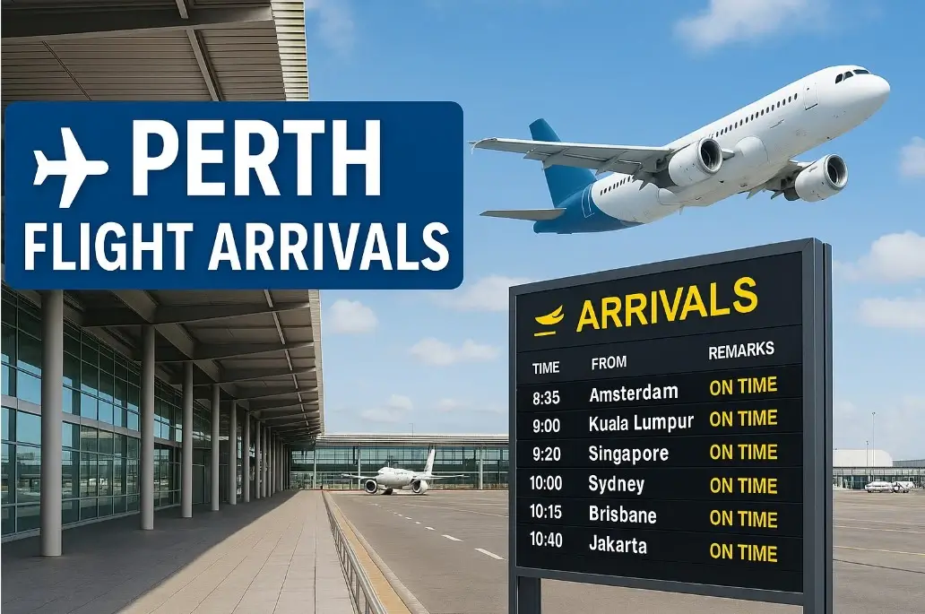 Perth Flight Arrivals