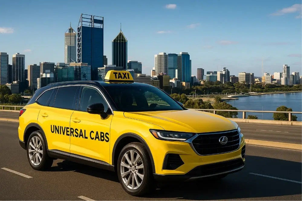 Taxi in CBD Perth
