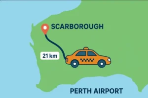 Taxi Scarborough to Perth Airport Transfers