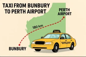 Taxi from Bunbury to Perth Airport