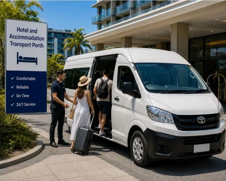 Hotel and Accommodation Transport Perth for guests and airport travel