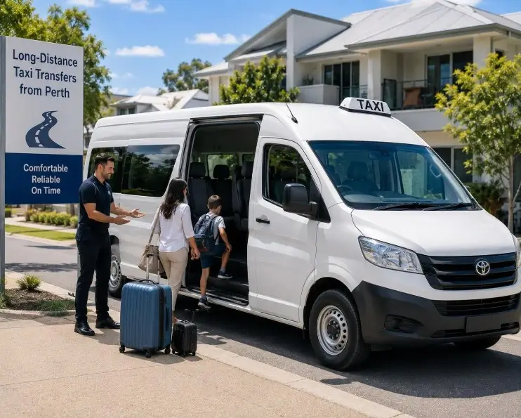 Long-Distance Taxi Transfers from Perth to regional Western Australia