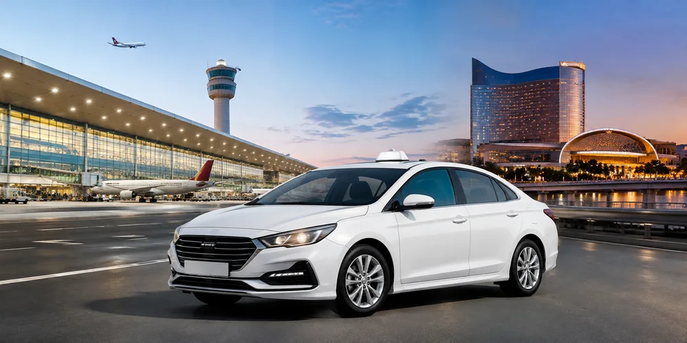 Perth Airport to Crown Perth Taxi